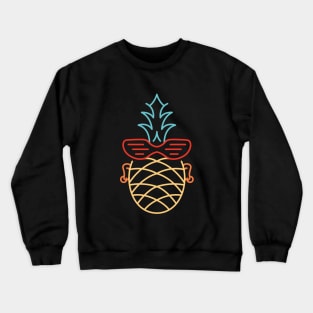 Summer Punk Pineapple Crewneck Sweatshirt